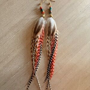 Bohemian Feather Earrings